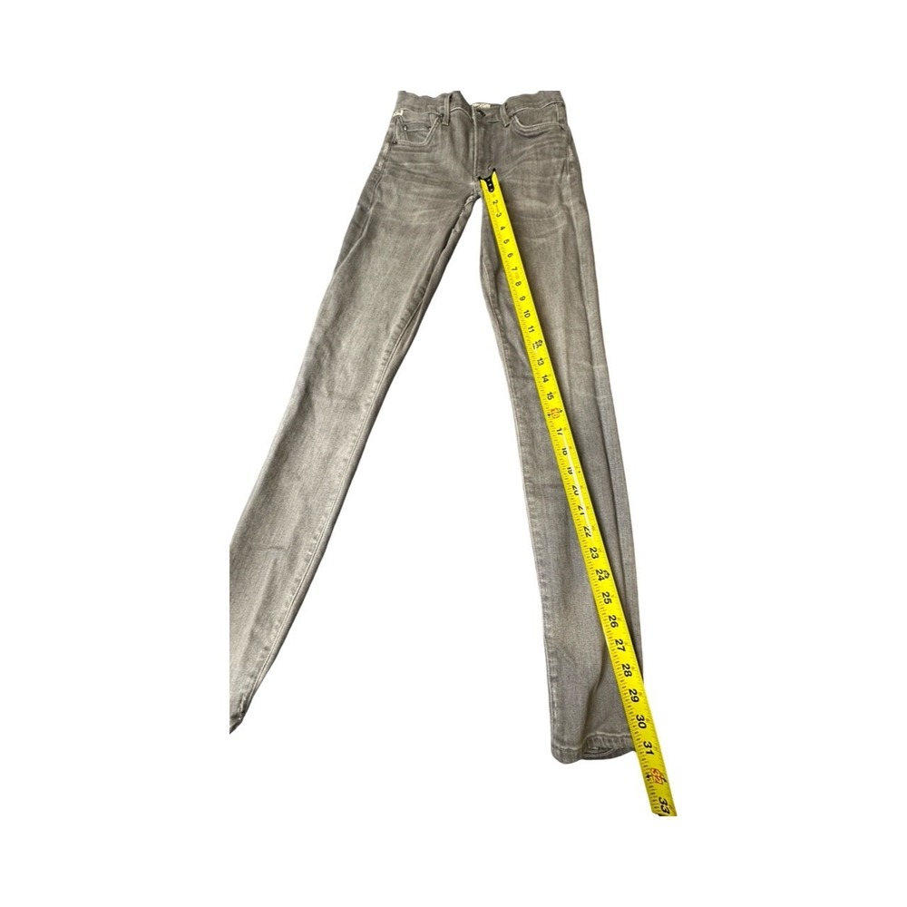 Citizens of Humanity Jeans Womens 25 Grey Rocket High Rise Skinny Denim - Picture 9 of 16
